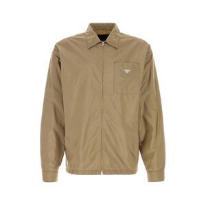 Prada Men Cappuccino Re-Nylon Shirt